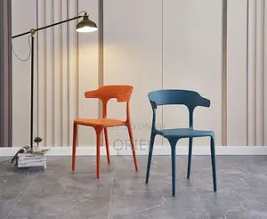 Home Chairs : Heavy-Duty Stackable Plastic Utility Chair