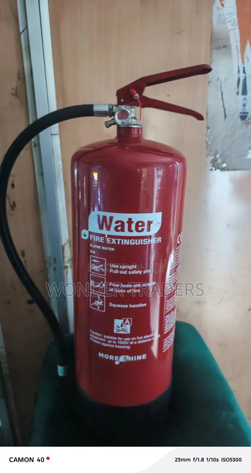 9 L Water Fire Extinguisher