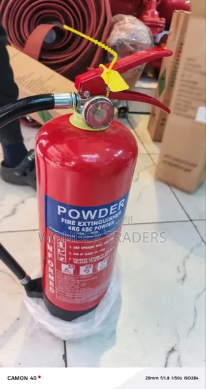 4kg Dry Powder Fire Extinguisher.