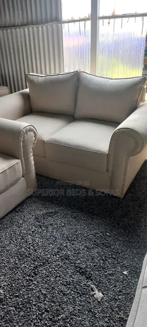 2 Seater Cream Sofa