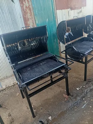 Mild Steel Barbeque Meat Grill.