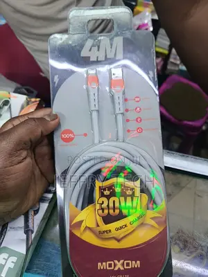 Moxom Fast Charging Data Cable 30w iPhone Cable- 4m