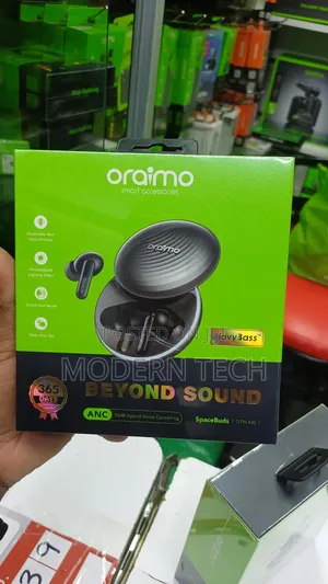Oraimo Spacebuds Hybrid Anc Wireless Earbuds Customized Voice Prompt