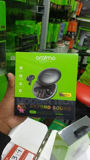 Oraimo Spacebuds Hybrid Anc Wireless Earbuds With Custom Voice Prompts