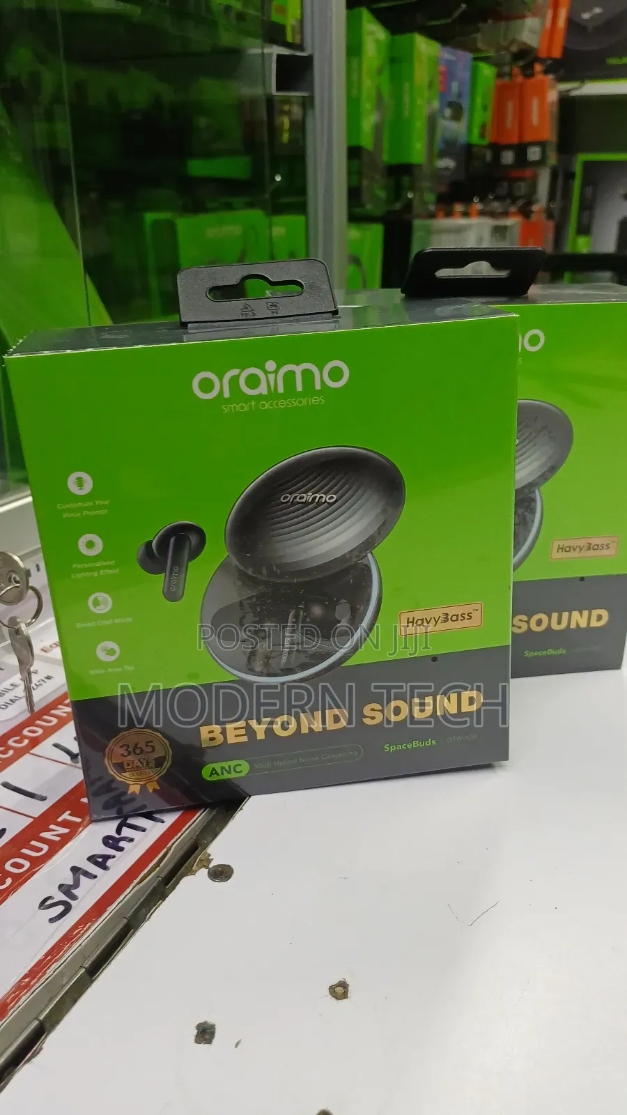 Oraimo Spacebuds Wireless Earbuds – Smart Sound, Smart Voice