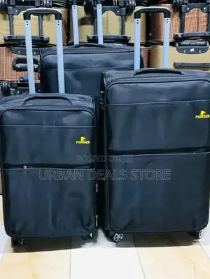 3 in 1 Fabric Laxurious Suitcase Briefcase Travel Bag