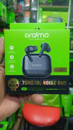 Oraimo Spacebuds Neo+ True Wireless Earphones – Anc Sound360 Audio.