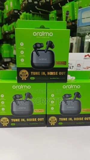 Oraimo Spacebuds Neo+ Wireless Earbuds – 3d Sound Noise Cancellation