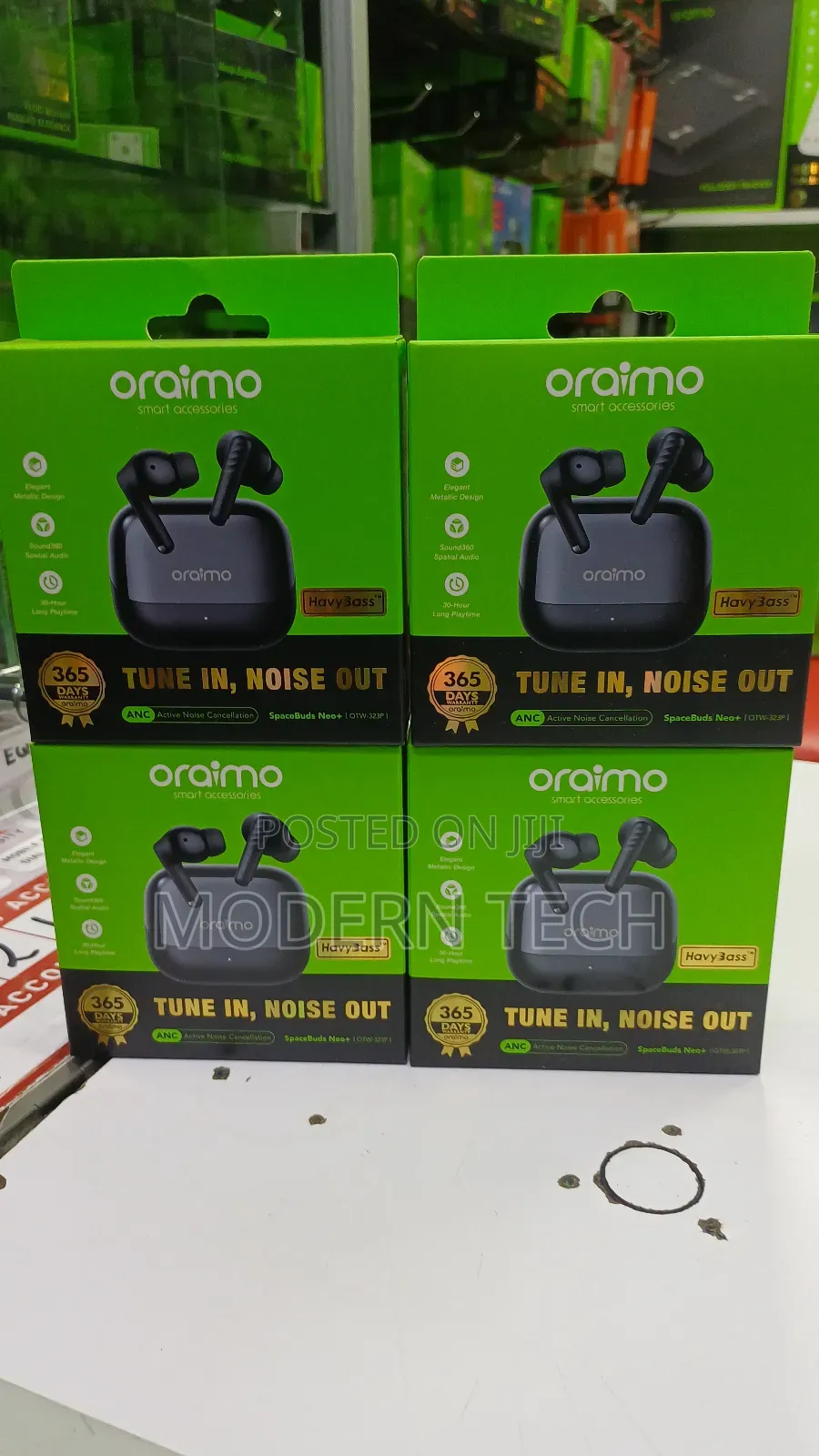 Oraimo Spacebuds Neo+ Anc Earbuds With Sound360 Spatial Audio