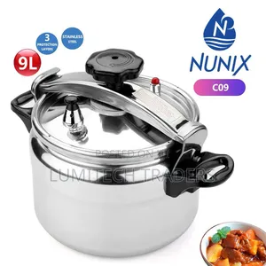 Nunix Manual Pressure Cooker 
9 Litres