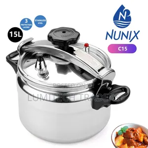 Nunix Manual Pressure Cooker 15 Litres