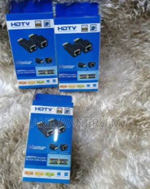 New Hdmi Extender Kit 30m Over Cat 6 Cable
