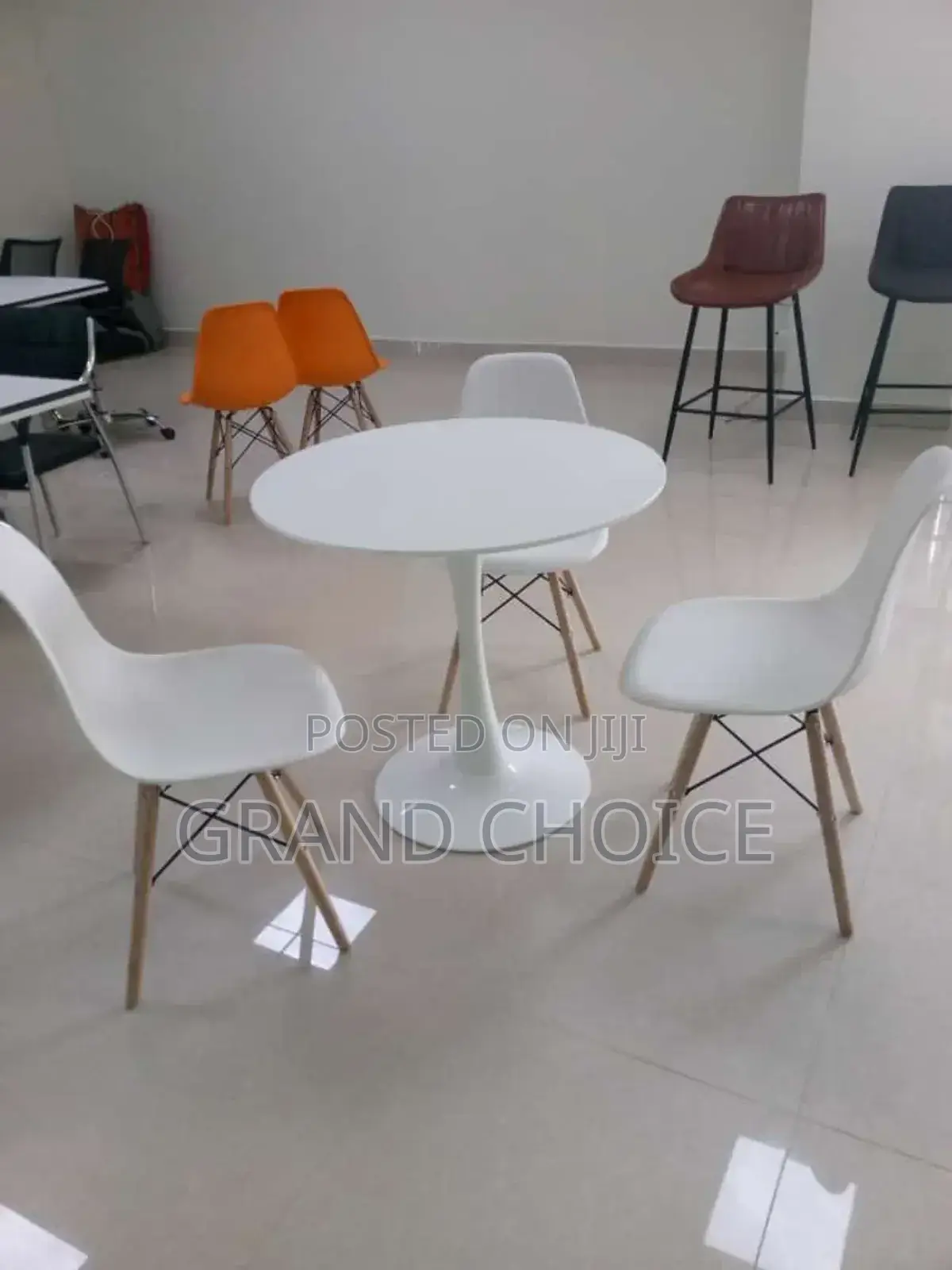 Marble Top 3seater Dining Set