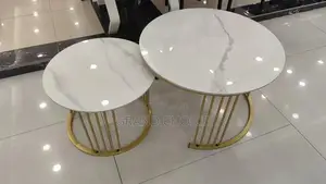 2 in 1 Marble Coffee Table