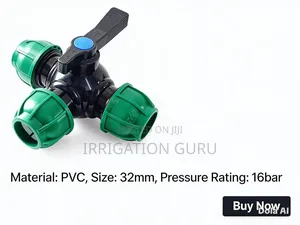 High Pressure 32 Mm Tee Valve