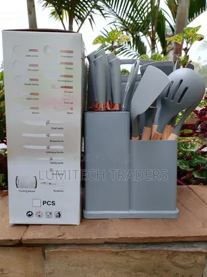 19 PCS Executive Silicone Spoons