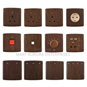 Wood Type Sockets And Switches