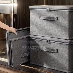*Foldable Fabric Storage Box With Lid