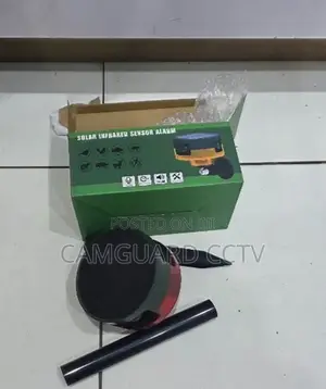 Home Siren Solar Alarm With Infrared Motion Sensor