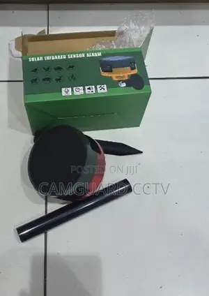 Solar Outdoor Motion Sensor Alarm-Dog Barking Gunshot Sound