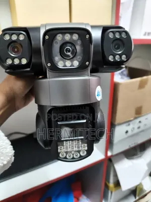 Triple Lens Technology CCTV 4g Model Ethernet Cable Electric Model