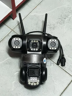 High Resolution Triple Lens 4g Electric Model Alarm Sound Notification