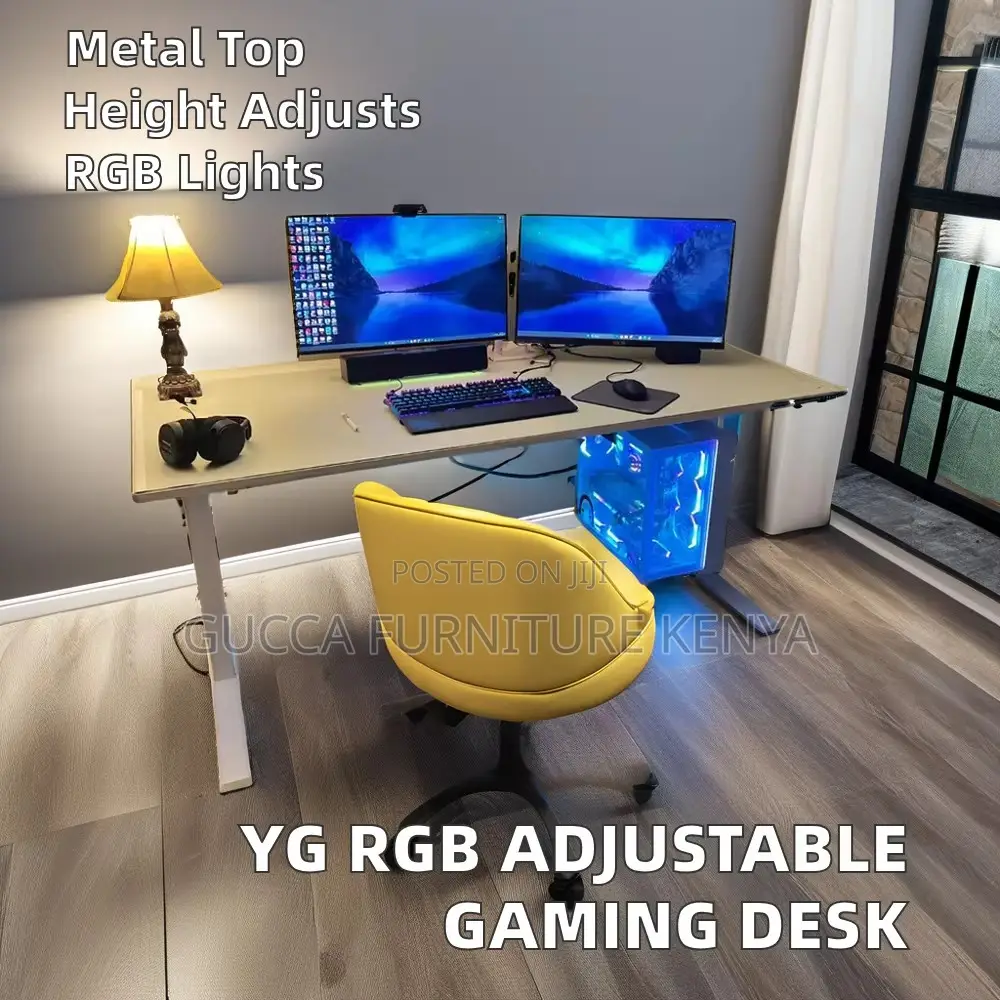 Smart Adjustable Computer Gaming Desk