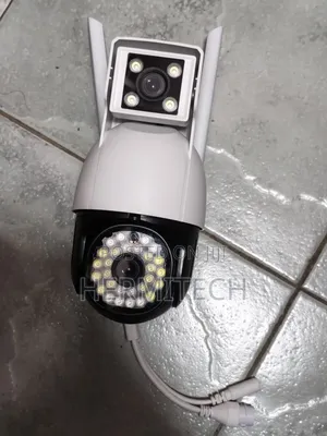 Wireless Setup 4g Electric Dual Lens CCTV Has Ethernet Cable