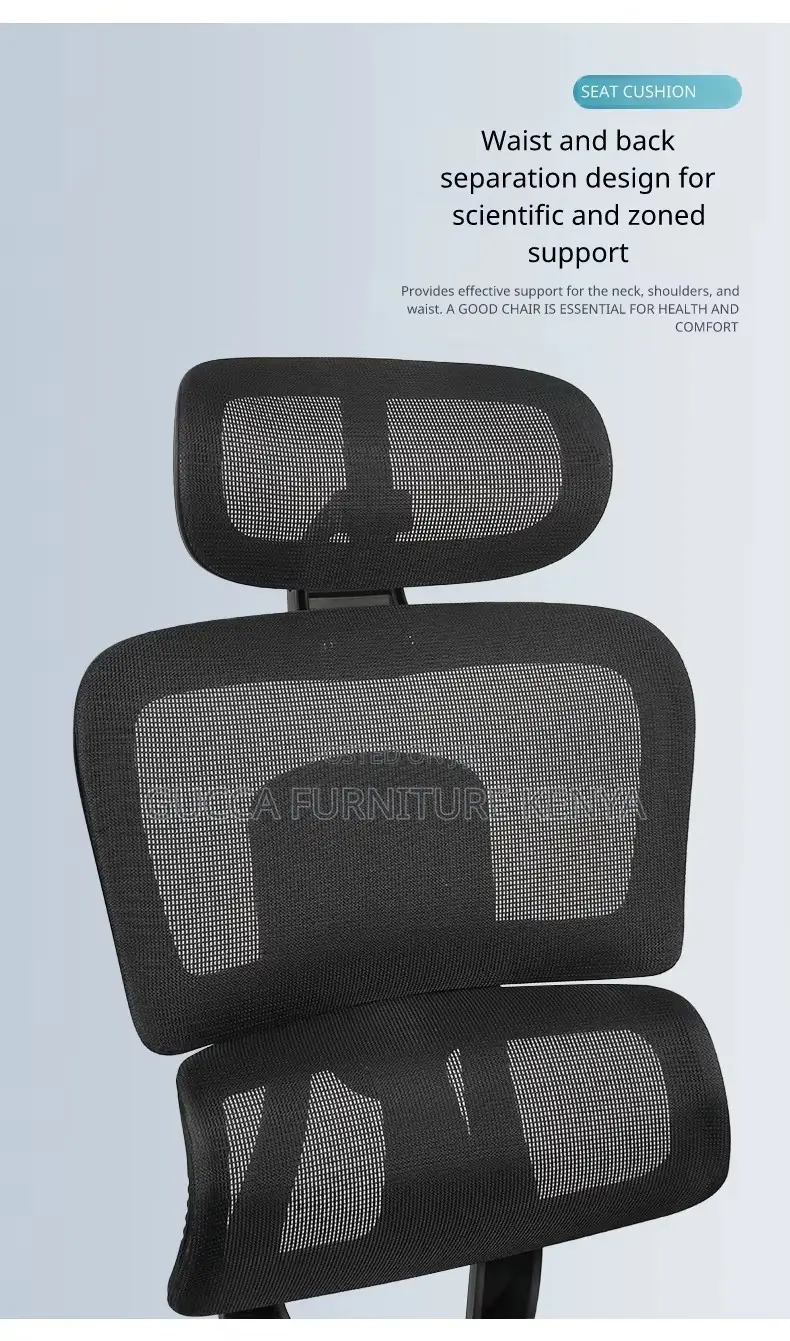 Orthopedic Adjustable Height Mesh Office Seat