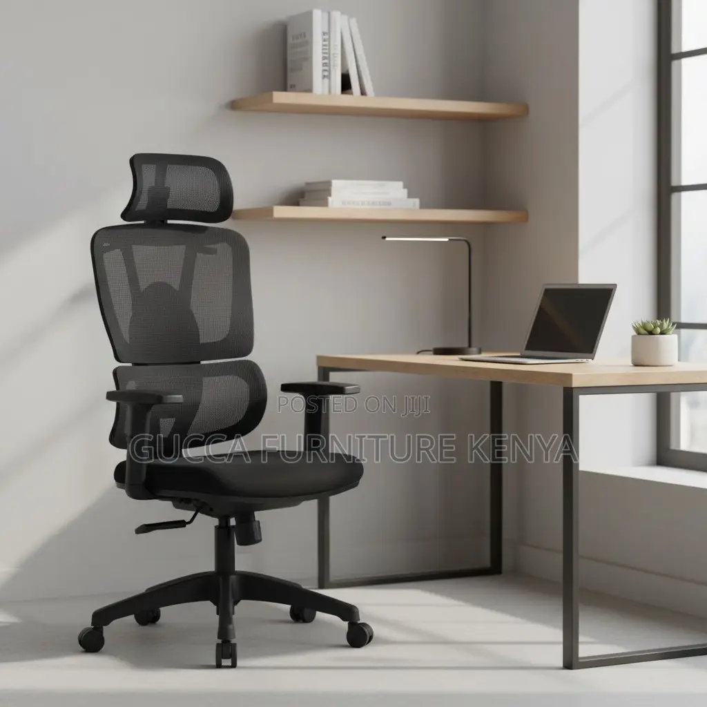 Orthopedic Adjustable Height Mesh Office Seat
