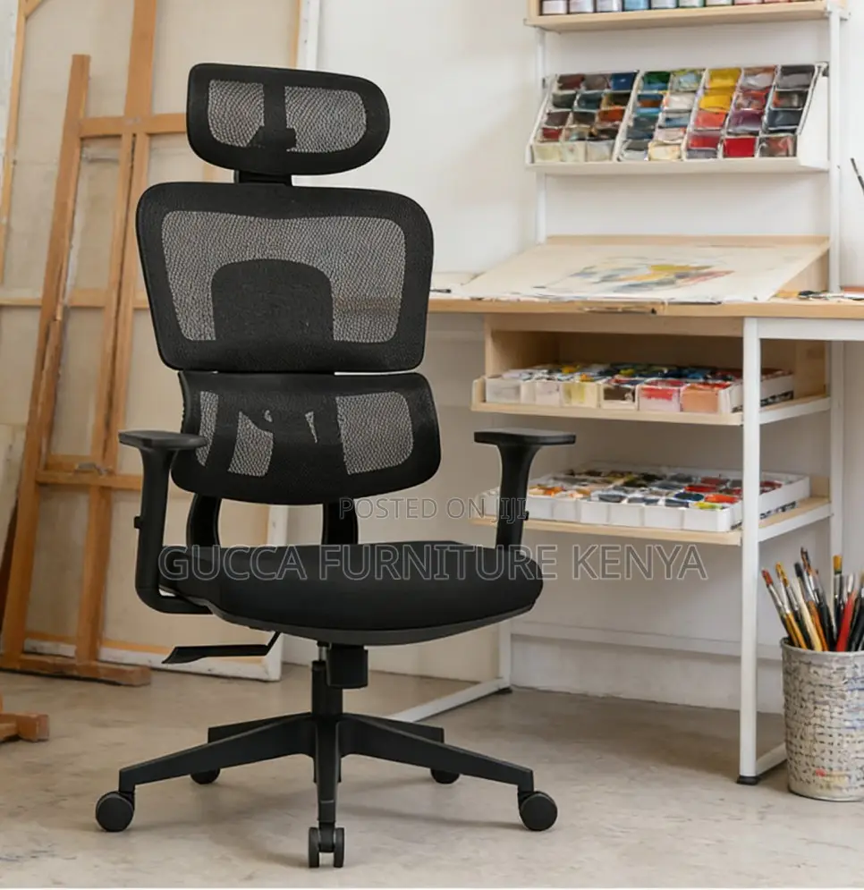 Orthopedic Adjustable Height Mesh Office Seat
