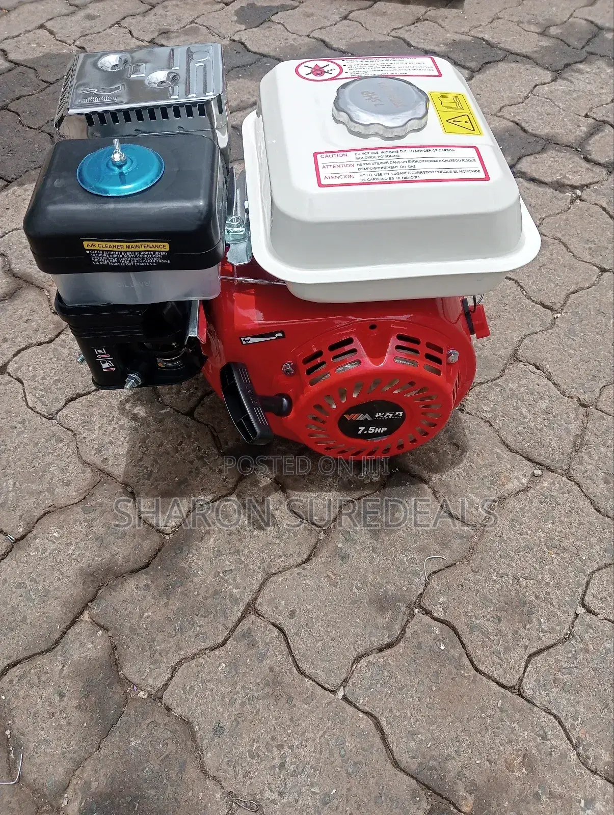 Powerful Gasoline Engine 7.5hp