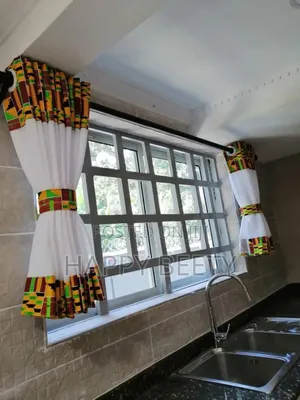 Transform Your Kitchen Space With Our Beautiful Patched Curtain Sheer