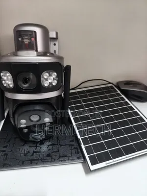 Dual Lens 4g Solar Powered 10x Hybrid Zoom Outdoor CCTV