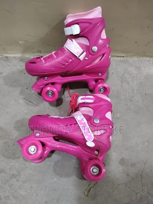 Girls Pink Quard Skates