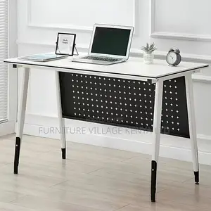 Office Table; 1.2 Meter White Study Office Table