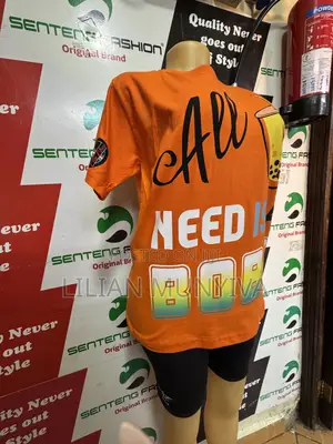 Branded Orange Tshirt