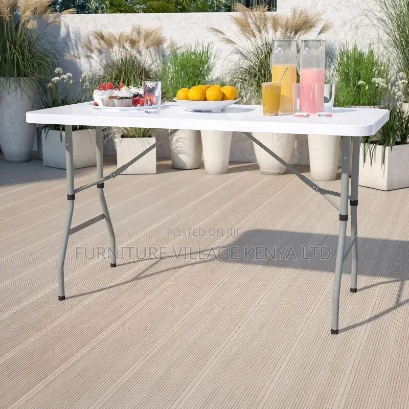 Dining Table;Foldable White Table for Home
