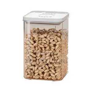Large Acrylic Air Tight Seal Jars/ Cereal Storage Containers