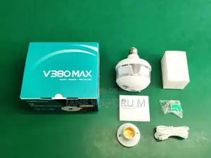 New V380 Max Best Wifi Nanny Bulb V380 CCTV Camera