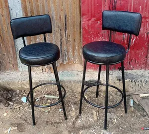 All-Black Counter Stool.