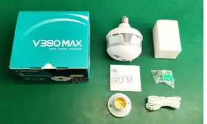 V380 Max Single Lens Nanny Wifi Bulb Camera