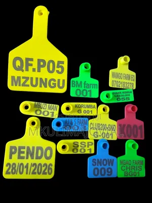 Mj Sheep/Goats/Cow Branded Ear Tags