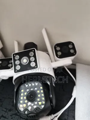 Triple Lens 4g Electric Ethernet Cable Multi-Angle Coverage