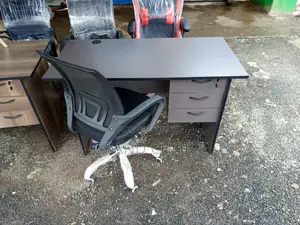 Combined Office Desk With Mesh Office Chair