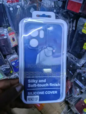 Silicone Phone Cover Designed for the Oppo Reno 13f Smartphone.