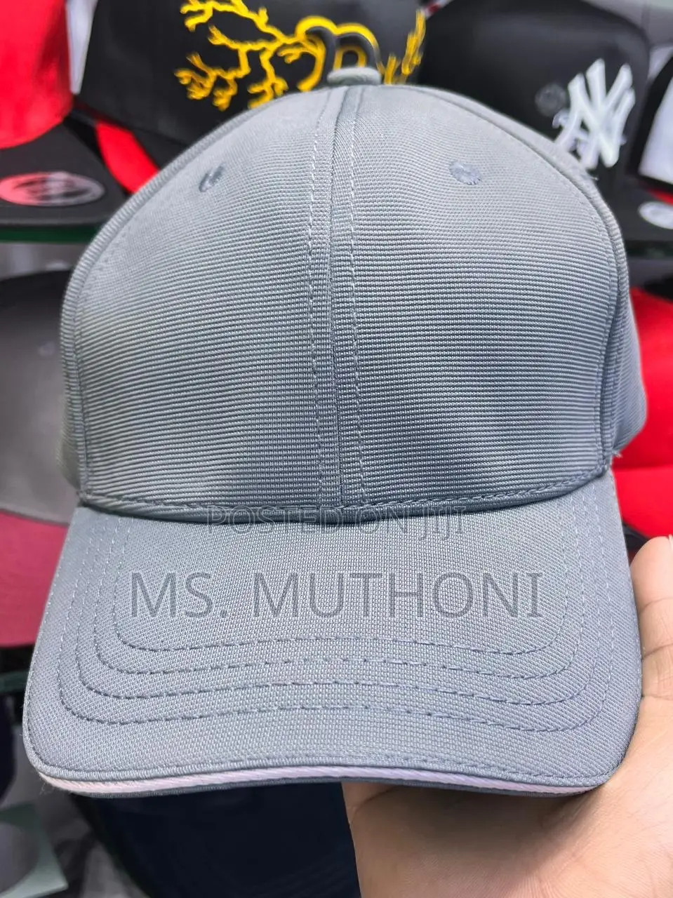 Plain Breathable Adjustable Snapback Closure Trucker Hat 