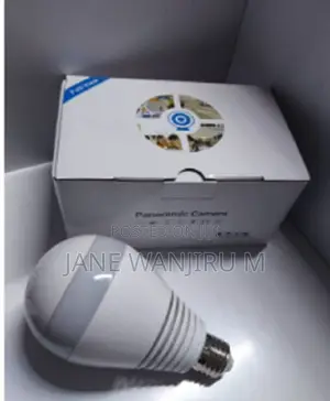 Quality V380 Bulb Wifi Camera – Fixed 360°