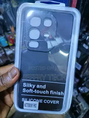Silky, Soft-Touch Silicone Coverfor Infinix Note 50 or Note 50 Pro