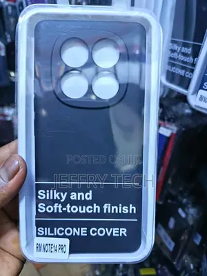 This Is a Silky Silicone Cover for the Xiaomi Redmi Note 14 Pro